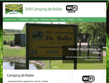 Tablet Screenshot of minicampingderolke.nl